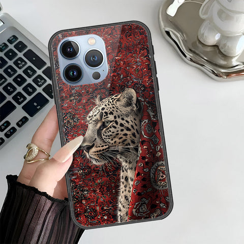 iPhone 13 Pro Cover - Onation Persian Rugs Series 3 - HQ Ultra Shine Premium Infinity Glass Soft Silicon Borders Case