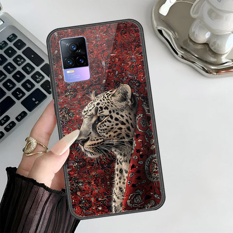 Vivo V21e Cover - Onation Persian Rugs Series 3 - HQ Ultra Shine Premium Infinity Glass Soft Silicon Borders Case