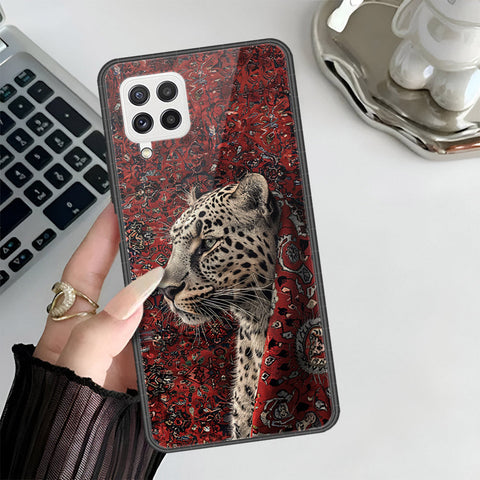 Samsung Galaxy M22 Cover - Onation Persian Rugs Series 3 - HQ Ultra Shine Premium Infinity Glass Soft Silicon Borders Case
