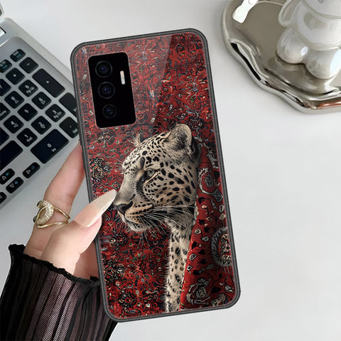Vivo V23e Cover - Onation Persian Rugs Series 3 - HQ Ultra Shine Premium Infinity Glass Soft Silicon Borders Case