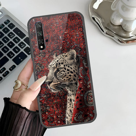 Honor 20 Cover - Onation Persian Rugs Series 3 - HQ Ultra Shine Premium Infinity Glass Soft Silicon Borders Case