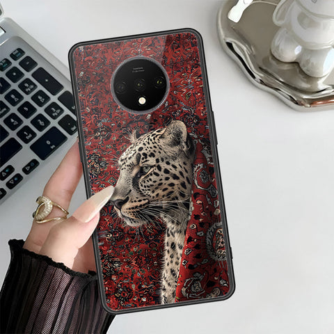 OnePlus 7T Cover - Onaton Persian Rugs Series 3 - HQ Ultra Shine Premium Infinity Glass Soft Silicon Borders Case