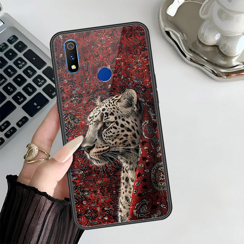Realme 3 Cover - Onaton Persian Rugs Series 3 - HQ Ultra Shine Premium Infinity Glass Soft Silicon Borders Case