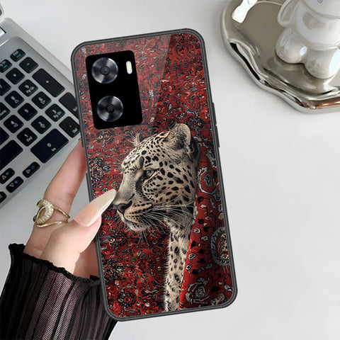 Oppo A77s Cover - Onation Persian Rugs Series 3 - HQ Ultra Shine Premium Infinity Glass Soft Silicon Borders Case