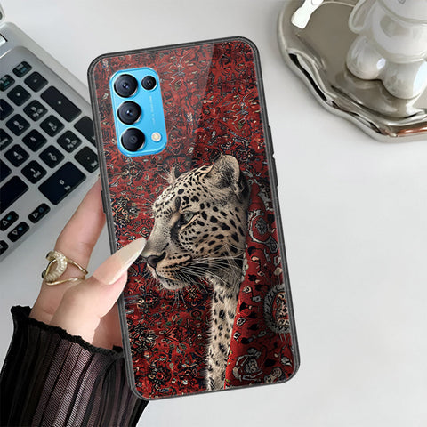 Oppo Reno 5 4G Cover - Onaton Persian Rugs Series 3 - HQ Ultra Shine Premium Infinity Glass Soft Silicon Borders Case