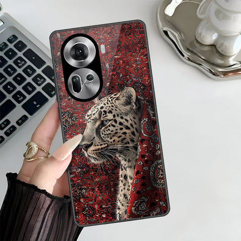 Oppo Reno 11 5G Cover - Onation Persian Rugs Series 3 - HQ Ultra Shine Premium Infinity Glass Soft Silicon Borders Case