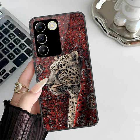 Vivo V30 Lite 4G Cover - ONation Persian Rugs Series 3 - HQ Ultra Shine Premium Infinity Glass Soft Silicon Borders Case