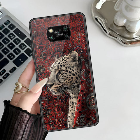 Xiaomi Poco X3 Cover - Onaton Persian Rugs Series 3 - HQ Ultra Shine Premium Infinity Glass Soft Silicon Borders Case