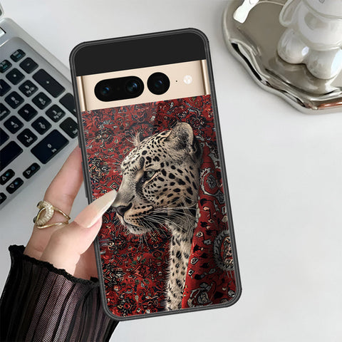 Google Pixel 7 Pro Cover - ONation Persian Rugs Series 3 - HQ Ultra Shine Premium Infinity Glass Soft Silicon Borders Case