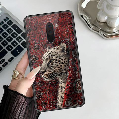 Xiaomi Pocophone F1 Cover - Onaton Persian Rugs Series 3 - HQ Ultra Shine Premium Infinity Glass Soft Silicon Borders Case