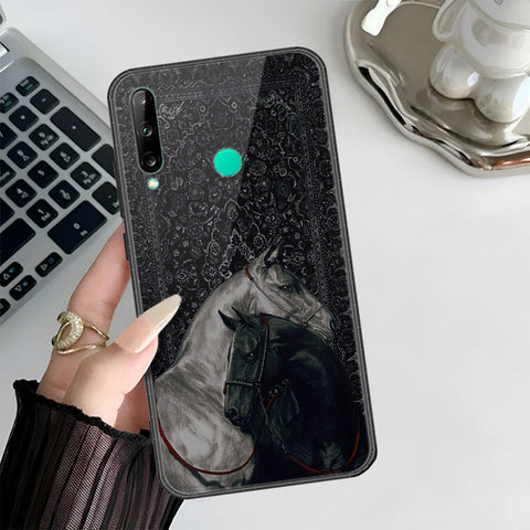 Huawei P40 lite E Cover - Onaton Persian Rugs Series 3 - HQ Ultra Shine Premium Infinity Glass Soft Silicon Borders Case