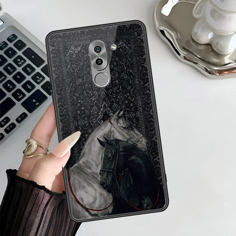 Huawei Honor 6X Cover - Onation Persian Rugs Series 3 - HQ Ultra Shine Premium Infinity Glass Soft Silicon Borders Case