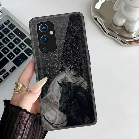 OnePlus 9 Cover - Onaton Persian Rugs Series 3 - HQ Ultra Shine Premium Infinity Glass Soft Silicon Borders Case