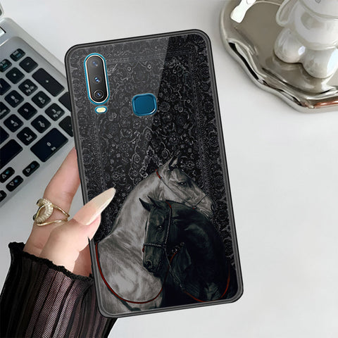 Vivo Y17 Cover - Onaton Persian Rugs Series 3 - HQ Ultra Shine Premium Infinity Glass Soft Silicon Borders Case