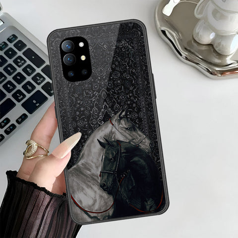OnePlus 9R Cover - Onation Persian Rugs Series 3 - HQ Ultra Shine Premium Infinity Glass Soft Silicon Borders Case