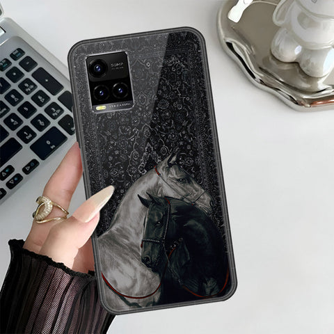 Vivo Y33s Cover - Onation Persian Rugs Series 3 - HQ Ultra Shine Premium Infinity Glass Soft Silicon Borders Case