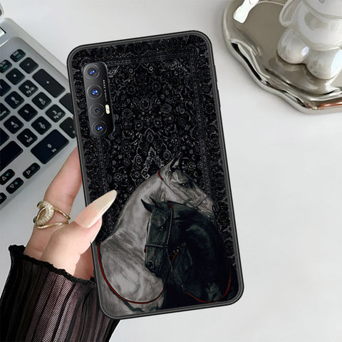 Oppo Reno 3 Pro Cover - Onation Persian Rugs Series 3 - HQ Ultra Shine Premium Infinity Glass Soft Silicon Borders Case