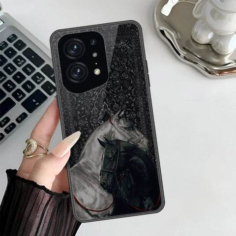 Oppo Find X5 Pro Cover - Onation Persian Rugs Series 3 - HQ Ultra Shine Premium Infinity Glass Soft Silicon Borders Case