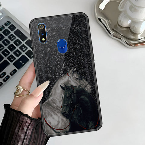 Realme 3 Pro Cover - Onaton Persian Rugs Series 3 - HQ Ultra Shine Premium Infinity Glass Soft Silicon Borders Case