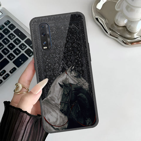 Oppo Find X2 Cover - Onation Persian Rugs Series 3 - HQ Ultra Shine Premium Infinity Glass Soft Silicon Borders Case