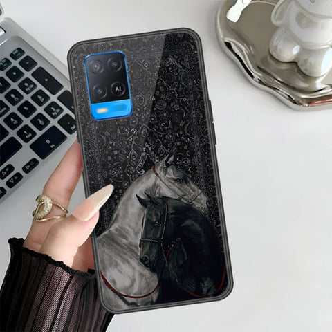 Oppo A54 4G Cover - Onation Persian Rugs Series 3 - HQ Ultra Shine Premium Infinity Glass Soft Silicon Borders Case