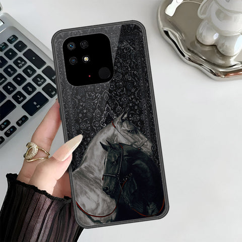 Xiaomi Redmi 10A Cover - Onation Persian Rugs Series 3 - HQ Ultra Shine Premium Infinity Glass Soft Silicon Borders Case