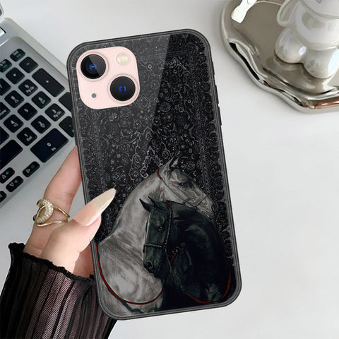 iPhone 14 Plus Cover - Onation Persian Rugs Series 3 - HQ Ultra Shine Premium Infinity Glass Soft Silicon Borders Case
