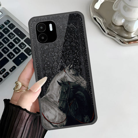 Xiaomi Redmi A1 Cover - Onation Persian Rugs Series 3 - HQ Ultra Shine Premium Infinity Glass Soft Silicon Borders Case