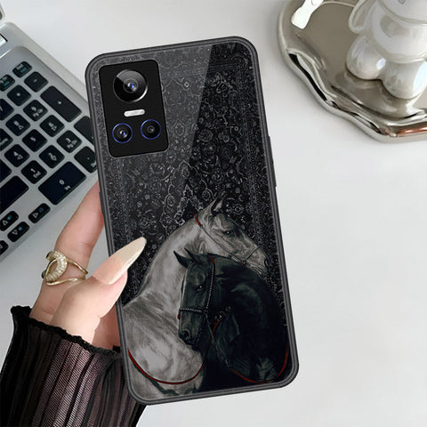 Realme GT Neo 3 Cover - Onation Persian Rugs Series 3 - HQ Ultra Shine Premium Infinity Glass Soft Silicon Borders Case