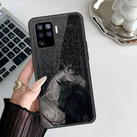 Oppo A94 Cover - Onaton Persian Rugs Series 3 - HQ Ultra Shine Premium Infinity Glass Soft Silicon Borders Case