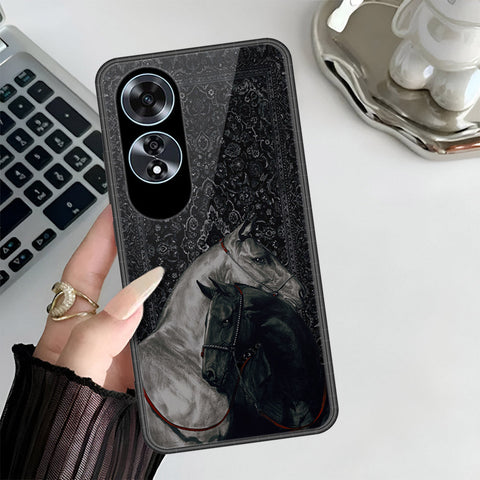 Oppo A60 Cover - Onation Persian Rugs Series 3 - HQ Ultra Shine Premium Infinity Glass Soft Silicon Borders Case
