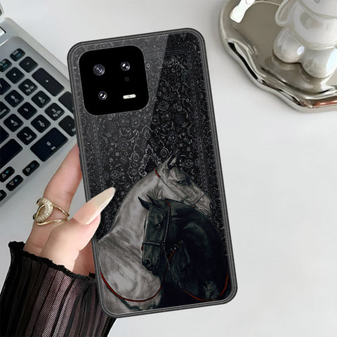 Xiaomi 13 Cover - Onation Persian Rugs Series 3 - HQ Ultra Shine Premium Infinity Glass Soft Silicon Borders Case