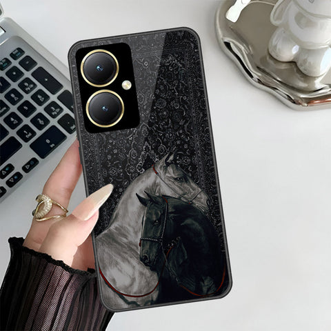 Vivo Y35 Plus Cover - Onation Persian Rugs Series 3 - HQ Ultra Shine Premium Infinity Glass Soft Silicon Borders Case