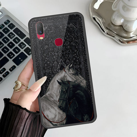 Vivo Y11 2019 Cover - Onaton Persian Rugs Series 3 - HQ Ultra Shine Premium Infinity Glass Soft Silicon Borders Case