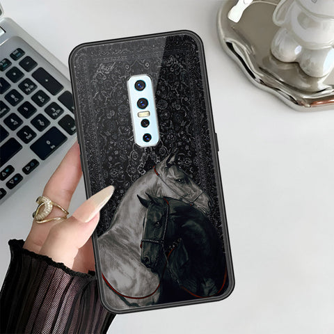 Vivo V17 Pro Cover - Onaton Persian Rugs Series 3 - HQ Ultra Shine Premium Infinity Glass Soft Silicon Borders Case