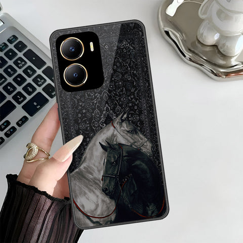 Vivo Y35 5G Cover - Onation Persian Rugs Series 3 - HQ Ultra Shine Premium Infinity Glass Soft Silicon Borders Case