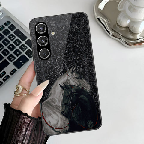 Samsung Galaxy S24 Plus Cover - Onation Persian Rugs Series 3 - HQ Ultra Shine Premium Infinity Glass Soft Silicon Borders Case