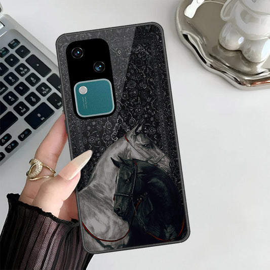 Vivo S18 Cover - Onation Persian Rugs Series 3 - HQ Ultra Shine Premium Infinity Glass Soft Silicon Borders Case (Fast Delivery)
