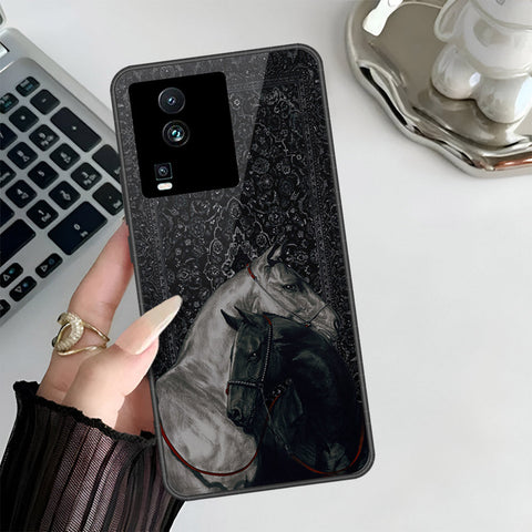 Vivo iQOO Neo 7 Cover - Onation Persian Rugs Series 3 - HQ Ultra Shine Premium Infinity Glass Soft Silicon Borders Case