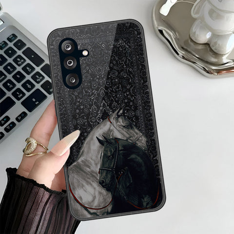 Samsung Galaxy A56 Cover - Onation Persian Rugs Series 3 - HQ Ultra Shine Premium Infinity Glass Soft Silicon Borders Case