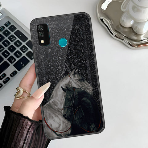 Huawei Y8s Cover - ONation Persian Rugs Series 3 - HQ Ultra Shine Premium Infinity Glass Soft Silicon Borders Case