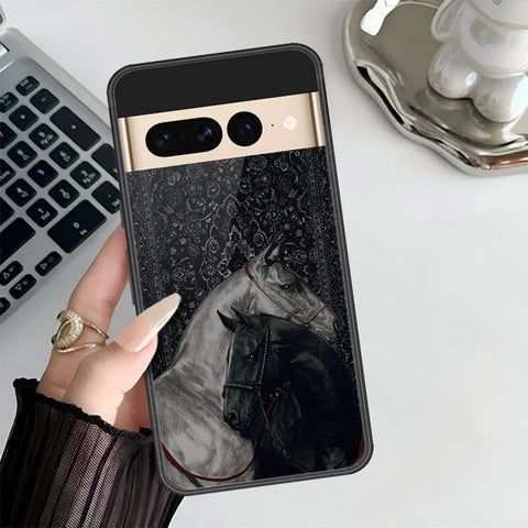 Google Pixel 7 Pro Cover - ONation Persian Rugs Series 3 - HQ Ultra Shine Premium Infinity Glass Soft Silicon Borders Case