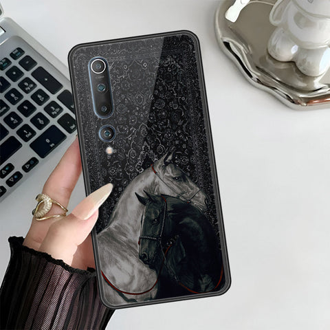 Xiaomi Mi 10 Cover - Onaton Persian Rugs Series 3 - HQ Ultra Shine Premium Infinity Glass Soft Silicon Borders Case