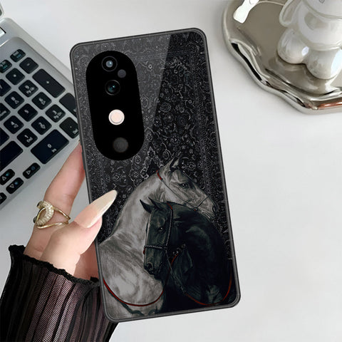 Vivo S19 Cover - Onation Persian Rugs Series 3 - HQ Ultra Shine Premium Infinity Glass Soft Silicon Borders Case