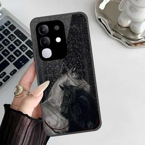Vivo T4x Cover - ONation Persian Rugs Series 3 - HQ Ultra Shine Premium Infinity Glass Soft Silicon Borders Case
