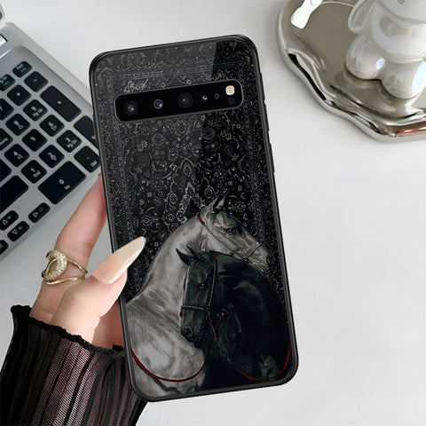 Samsung Galaxy S10 5G Cover - ONation Persian Rugs Series 3 - HQ Ultra Shine Premium Infinity Glass Soft Silicon Borders Case