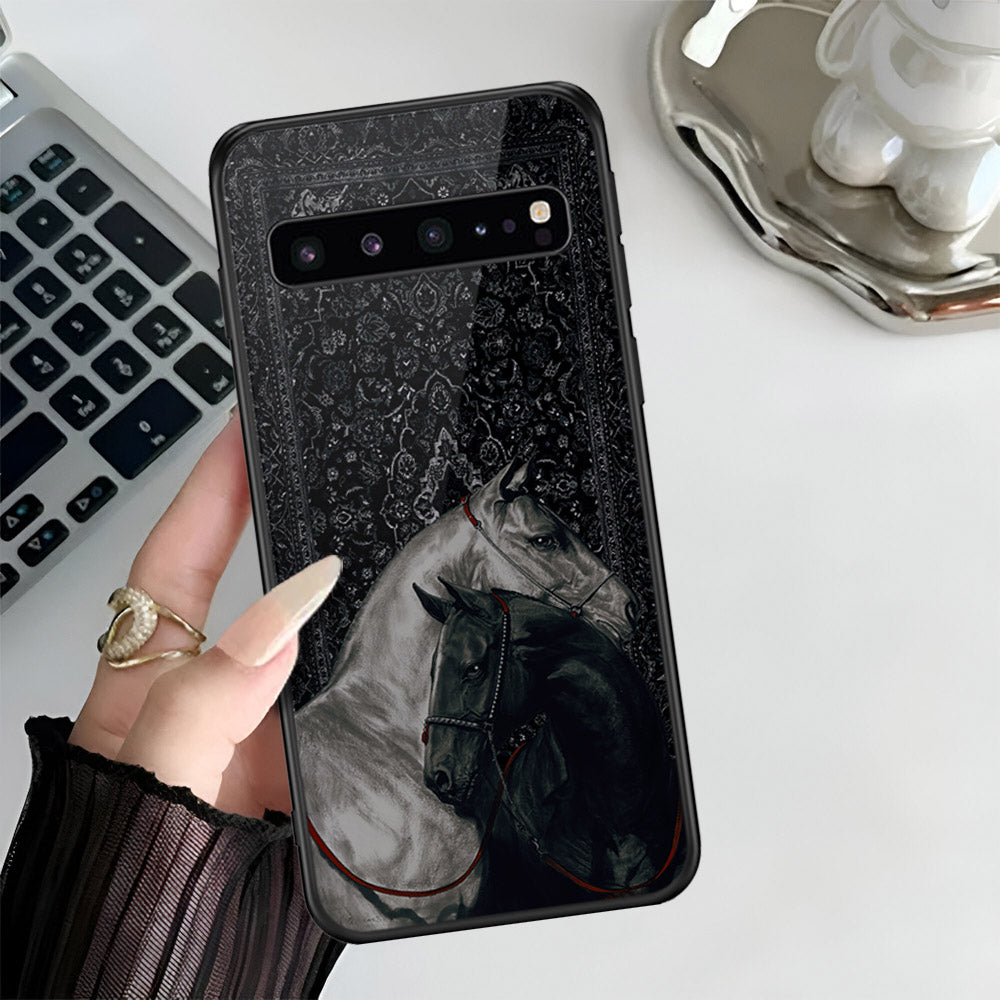 Samsung Galaxy S10 5G Cover - ONation Persian Rugs Series 3 - HQ Ultra Shine Premium Infinity Glass Soft Silicon Borders Case (Fast Delivery)