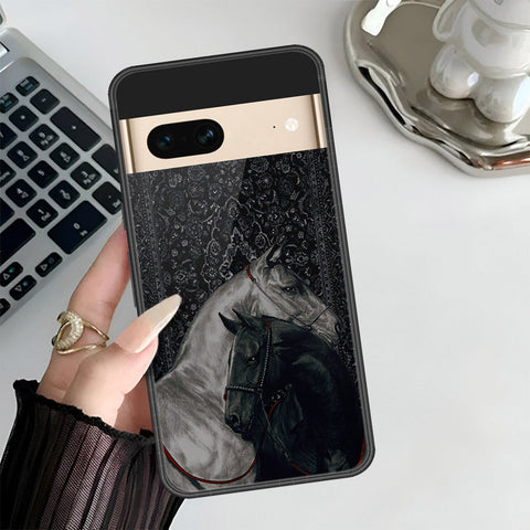 Google Pixel 7 Cover - ONation Persian Rugs Series 3 - HQ Ultra Shine Premium Infinity Glass Soft Silicon Borders Case