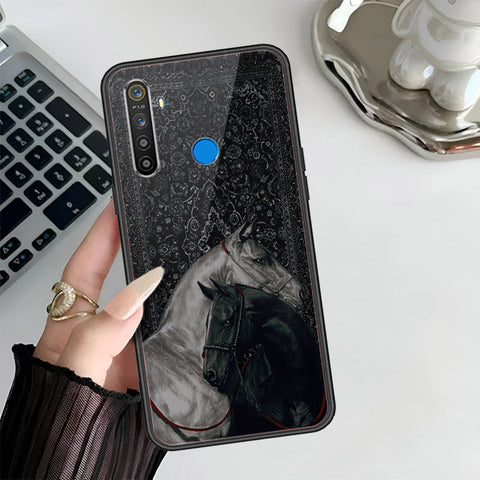 Realme 5 Cover - Onaton Persian Rugs Series 3 - HQ Ultra Shine Premium Infinity Glass Soft Silicon Borders Case