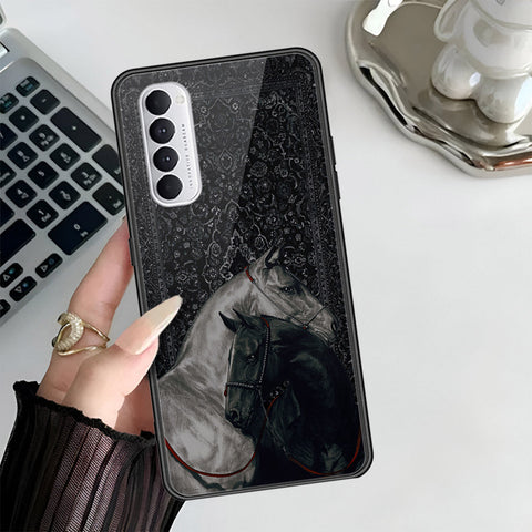 Oppo Reno 4 Pro Cover - Onaton Persian Rugs Series 3 - HQ Ultra Shine Premium Infinity Glass Soft Silicon Borders Case